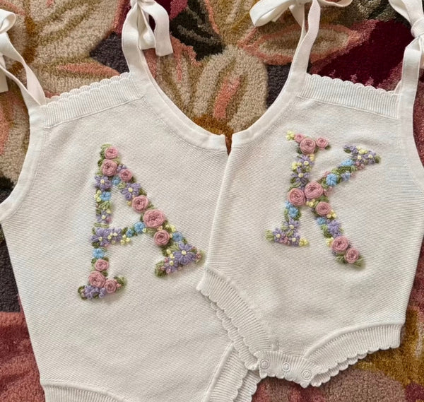WHOLESALE: Scallop Edge Romper (B2B customers: login and add to cart to view wholesale pricing)