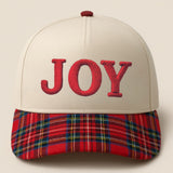 Christmas Plaid Baseball Caps