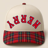 Christmas Plaid Baseball Caps