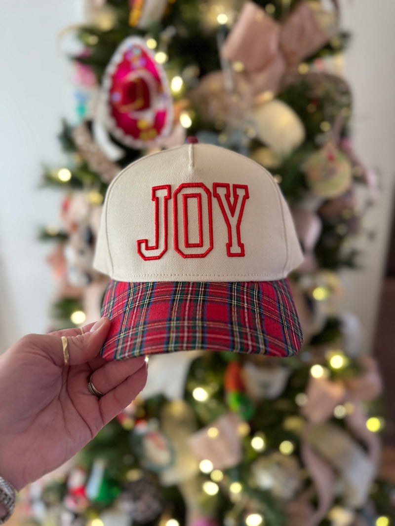 Christmas Plaid Baseball Caps