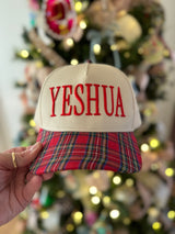 Christmas Plaid Baseball Caps