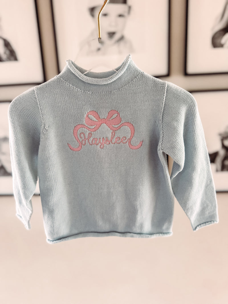 Rollneck Sweater, Solid