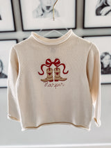 Rollneck Sweater, Solid