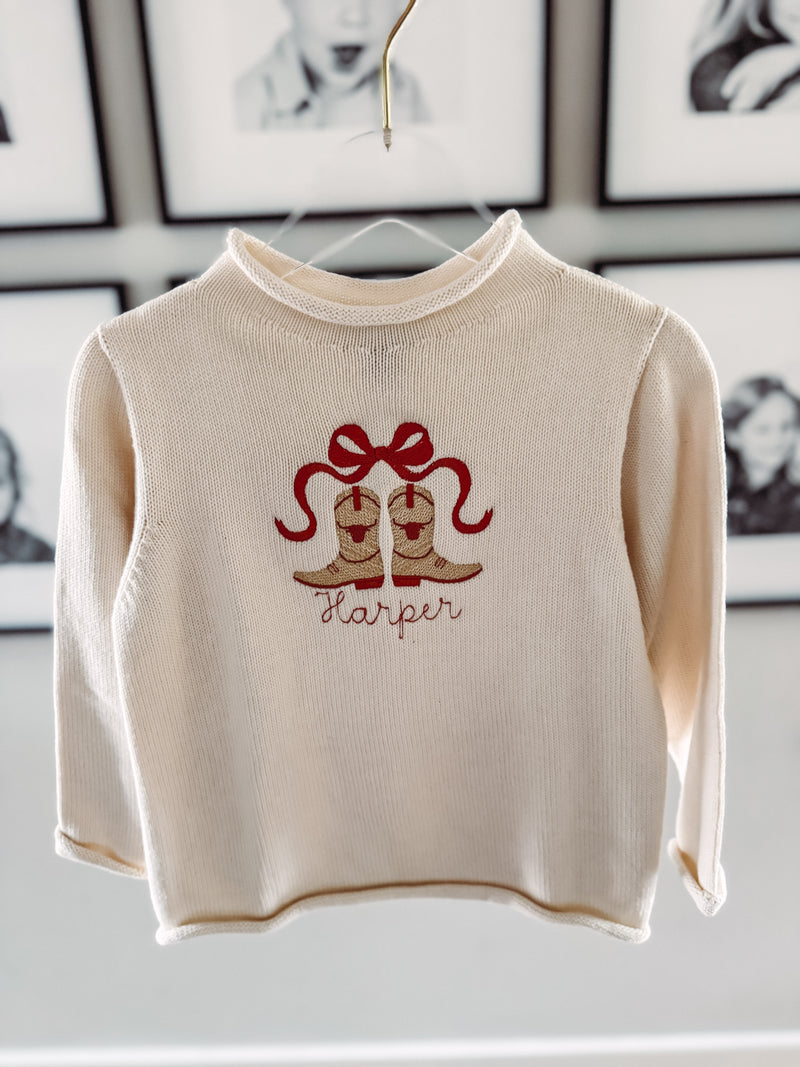 Rollneck Sweater, Solid