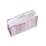 TRVL Roadie Large Zip Pouch in Classic Plaid Red | Shop Bonnie Bee