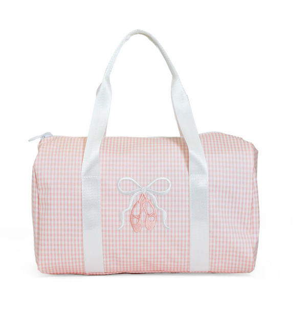 TRVL Ballerina Collection Mini Packer Small Duffel Bag in Taffy Gingham