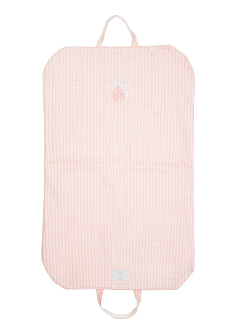 TRVL Ballerina Collection Garment Bag in Taffy Gingham