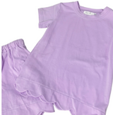 Scalloped Cotton Short Set PREORDER for early April delivery