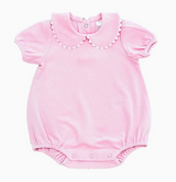 Scallop Collar Short Sleeve Bubble Romper - Boutique Baby Clothing | Shop Bonnie Bee