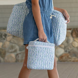 TRVL Quilted Go Go Lunch Insulated Bag in Hamptons Floral | Shop Bonnie Bee