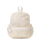 TRVL Mini Backpack in Pimlico Stripe Sand Backpack | Shop Bonnie Bee