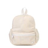 TRVL Mini Backpack in Pimlico Stripe Sand Backpack | Shop Bonnie Bee