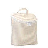 TRVL Take Away Insulated Lunch Bag in Pimlico Stripe Sand | Shop Bonnie Bee