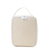 TRVL Insulated Lunch Bag in Pimlico Stripe Sand | Shop Bonnie Bee