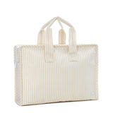 OVERNITE TOTE - PIMLICO STRIPE SAND