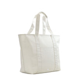 TRVL Jumbo Tote in Gingham Pearl Grey | Shop Bonnie Bee