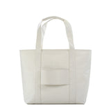 TRVL Jumbo Tote in Gingham Pearl Grey | Shop Bonnie Bee