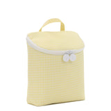 TRVL Take Away Insulated Lunch Bag in Gingham Buttercup | Shop Bonnie Bee