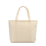 TRVL Jumbo Tote in Pimlico Stripe Sand | Shop Bonnie Bee
