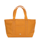 TRVL Medium Tote in Coated Canvas Orange | Shop Bonnie Bee