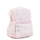 TRVL Mini Backpack in Pimlico Plaid Pink Backpack | Shop Bonnie Bee