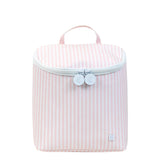 TRVL Take Away Insulated Lunch Bag in Pimlico Stripe Pink | Shop Bonnie Bee