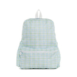 TRVL Large Backpack in Classic Plaid Green | Shop Bonnie Bee