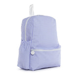 TRVL Large Backpack in Gingham Lilac | Shop Bonnie Bee