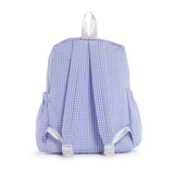 TRVL Large Backpack in Gingham Lilac | Shop Bonnie Bee