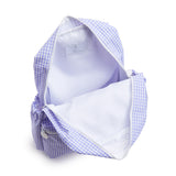 TRVL Large Backpack in Gingham Lilac | Shop Bonnie Bee