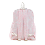 TRVL Large Backpack in Bunny Toile Pink | Shop Bonnie Bee