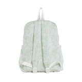 TRVL Large Backpack in Bunny Toile Green | Shop Bonnie Bee