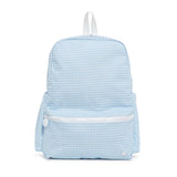 TRVL Large Backpack in Gingham Mist | Shop Bonnie Bee