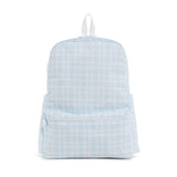 TRVL Large Backpack in Pimlico Plaid Blue | Shop Bonnie Bee