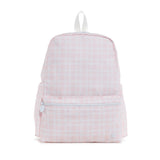 TRVL Large Backpack in Pimlico Plaid Pink | Shop Bonnie Bee