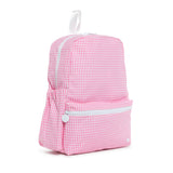 TRVL Large Backpack in Gingham Pink | Shop Bonnie Bee
