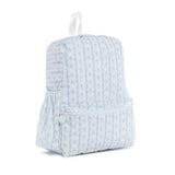 TRVL Large Backpack in Ribbon Floral Blue | Shop Bonnie Bee