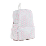 TRVL Large Backpack in Ribbon Floral Pink | Shop Bonnie Bee