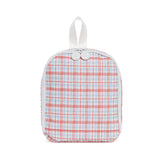 TRVL Lunch Bag in Classic Plaid Red | Shop Bonnie Bee