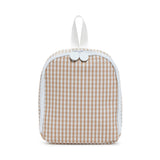 TRVL Lunch Bag in Gingham Khaki | Shop Bonnie Bee