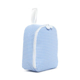 TRVL Lunch Bag in Gingham Sky | Shop Bonnie Bee