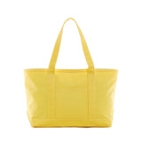 TRVL Medium Tote in Coated Canvas Daffodil | Shop Bonnie Bee