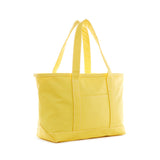 TRVL Medium Tote in Coated Canvas Daffodil | Shop Bonnie Bee