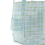 TRVL Jumbo Tote in Classic Plaid Green | Shop Bonnie Bee