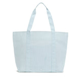 TRVL Jumbo Tote in Pimlico Stripe Blue | Shop Bonnie Bee