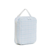 TRVL Insulated Lunch Bag in Pimlico Plaid Blue | Shop Bonnie Bee