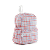 TRVL Mini Backpack in Classic Plaid Red Backpack | Shop Bonnie Bee