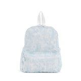 TRVL Mini Backpack in Bunny Toile Blue Backpack | Shop Bonnie Bee