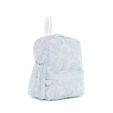 TRVL Mini Backpack in Bunny Toile Blue Backpack | Shop Bonnie Bee