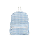 TRVL Mini Backpack in Gingham Mist Backpack | Shop Bonnie Bee